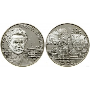 Austria, 25 ecu, 1995, Vienna