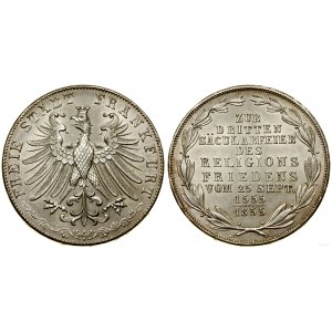 Niemcy, talar, 1855, Frankfurt