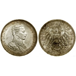 Niemcy, 3 marki, 1914 A, Berlin