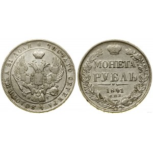 Rosja, rubel, 1841 СПБ НГ, Petersburg