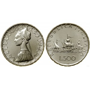 Włochy, 500 lirów, 1970, Rzym