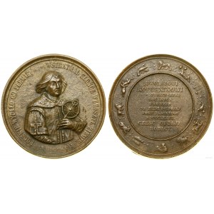 Polska, 400. rocznica urodzin Mikołaja Kopernika (późniejszy odlew), 1873 (oryginał)