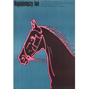 proj. Mieczyslaw WASILEWSKI (b. 1942), The most beautiful horse, 1978