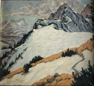 Karl Sagmeister, Pejzaż górski
