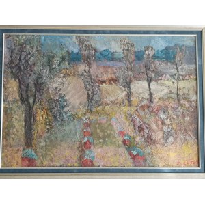 Lutyk Hanna, Post-Impressionist Landscape