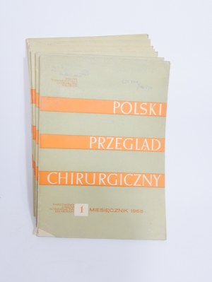 Polski Przegląd Chirurgiczny 1965 TOM XXXVII