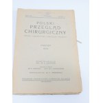 POLSKI PRZEGLĄD CHIRURGICZNY 1938 TOM XVII