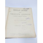 PRZEGLĄD LEKARSKI ROK XLIV 1905 organ Towarzystwa Lekarskiego Krakowskiego i Towarzystwa Lekarskiego Galicyjskiego.