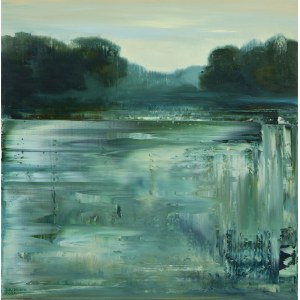 Jagoda Kaczmarczyk-Hudzik (b. 1966, Krakow), Vistula Landscape LI, 2022