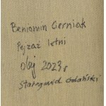 Beniamin Cierniak (ur. 1995, Rybnik), Pejzaż letni, 2023