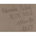 Aleksandra Nikiel (nar. 1984, Hrubieszów), Blue No. 2, 2023