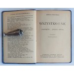Stefan Żeromski, Wszystko i nic : (Popiołów - sprawa druga)