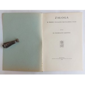 Załoga w prawie polskiem średniowiecznem napisał Przemysław Dąbkowski.