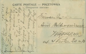 Varšava - [Loď na Visle], 382 K. Wojutyński, Varšava, st. czb., cca 1910,