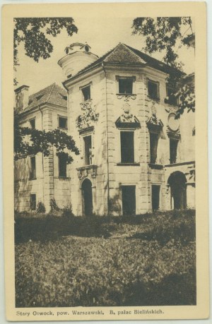 Old Otwock - B. Bielinski Palace, War. ed. Woj. Kom. Regionalny, No. 6, Photo: PTK,