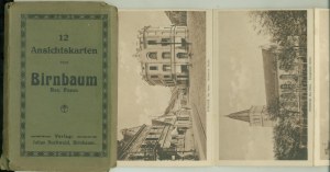 Miedzychód - Birnbaum Bez. Posen, Ver. Julius Buchwald, Birnbaum, sépiový tisk, 12 pohlednic