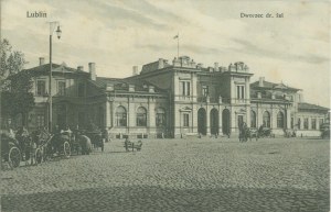 LUBLIN - The station of the dr. gel. gel., Nakł. J. Slusarski, Warsaw, printing czb., ca. 1910