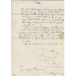 Correspondence from the Magistrate of Jaslo to Muszyna 1853.