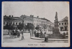 Rzeszów.Rynek (mit Kosciuszko-Statue)