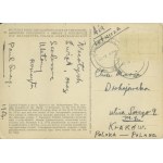 Artur Szyk. Pułaski śmiertelnie ranny w bitwie pod Savannah. A. Szyk pinx. Seria: Obrazy z chlubnych dni braterstwa polsko-amerykańskiego. Kraków: Drukarnia Narodowa, 1939, druk kol, format: 10,5 x 15 cm.