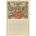 OSTOJA - Herby Polskie Wydawnictwo Pocztówkowe , Nakł. Jan S. Dzierżbicki, Warszawa, 1917, Serya I. No 16