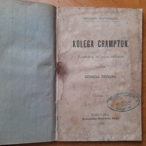 Hauptmann G.; Crampton's Mate. First Polish edition