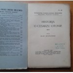Krzyżanowski J.;Historja o cesarzu Otonie 1569