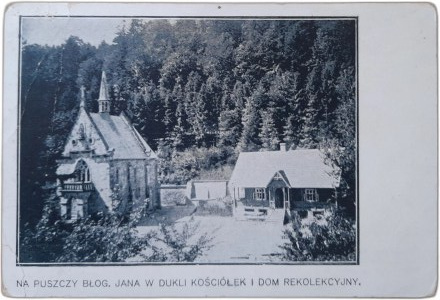 Dukla.On the wilderness of Blessed John in Dukla church and retreat house.