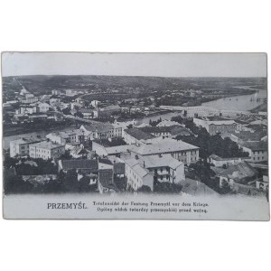 Przemyśl.A general view of the Przemyśl fortress before the war.