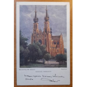 Radom.Kościół Marjacki mal.Wł.Szulc.