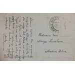 S. Adam, Juliusz Słowacki Ojciec zadżumionych / Pocztówka z reprodukcją, wyd. Salon Malarzy Polskich, Kraków, przed 1919