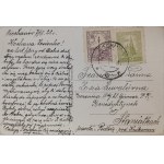 Juliusz Kossak, Adam Mickiewicz Konrad Wallenrod / Postcard with reproduction, published by Salon of Polish Painters, Cracow, 1928
