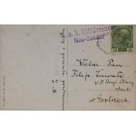 Pocztówka religijna okolicznościowa vintage, 1916