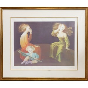 Leonor Fini (1907-1996), La chambre d'echo (XL/C)