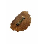 Spilla originale in legno
