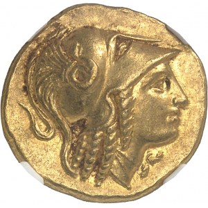 Macédoine (royaume de), Alexandre III le Grand (336-323 av. J.-C.). Statère d’or ND (330-320 av. J.-C.), Amphipolis.