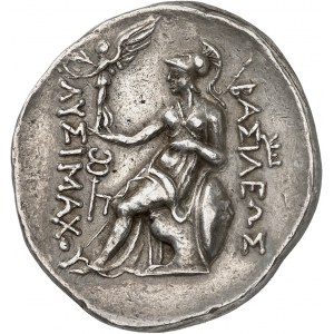 Thrace (royaume de), Lysimaque (323-281 av. J.-C.). Tétradrachme ND (288-281 av. J.-C.), Amphipolis.