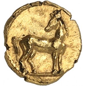 Zeugitane, Carthage. 1/5e de statère ND (c.350-320 av. J.-C.), Carthage.