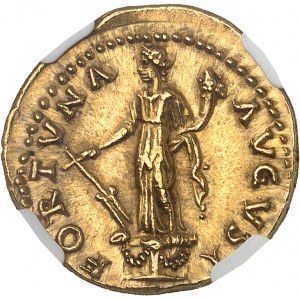 Vespasien (69-79). Aureus 74, Rome.