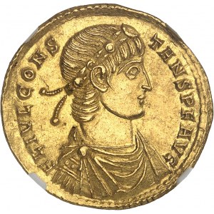 Constans (337-350). Multiple ou médaillon du poids de 1,5 solidus 342, Trèves.