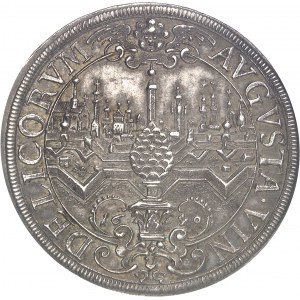 Augsbourg (ville libre de). Thaler au nom de l’Empereur Ferdinand III 1640/39, Augsbourg.
