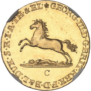 Brunswick-Lüneburg-Calenberg-Hanovre, Georges III (1760-1820). 1 pistole 1803, C, Clausthal.
