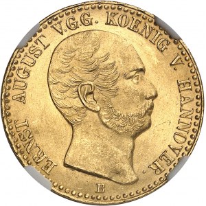 Hanovre (royaume de), Ernet August (1837-1851). 10 thalers 1838 B, Clausthal.