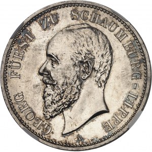 Schaumburg-Lippe, Georges (1893-1911). 5 (fünf) mark 1904, A, Berlin.