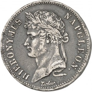 Westphalie, Jérôme Napoléon (1807-1813). Jeton de jeux de 40 franken ND.