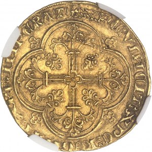 Flandres (comté de), Louis de Male (1346-1384). Cavalier d’or ND (1346-1384), Gand.