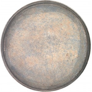 Léopold II (1865-1909). Essai uniface d’avers en argent de 5 francs par Jouvenel 1865, Bruxelles.