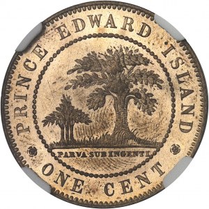 Île-du-Prince-Édouard, Victoria. One cent 1871.