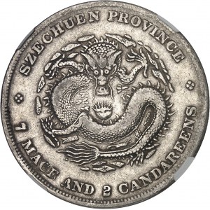 Empire de Chine, Guangxu (Kwang Hsu) (1875-1908), province de Sichuan (Szechuan). Dollar (7 mace et 2 candareens) ND (1901-1908), Chengdu.