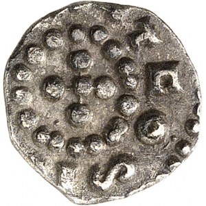 Aquitaine, Bourges (région de). Denier ND (c.750).